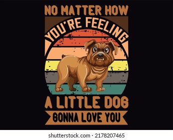 Dog t-shirt design vector file