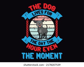 Dog t-shirt design vector file