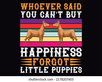 Dog t-shirt design vector file