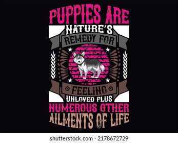 Dog t-shirt design vector file