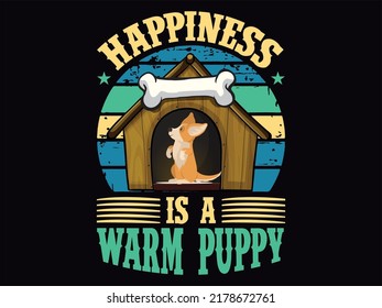 Dog t-shirt design vector file