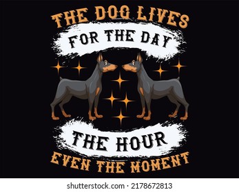 Dog t-shirt design vector file