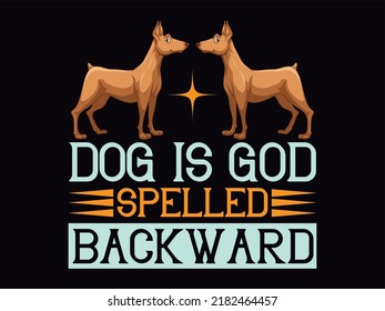 Dog t-shirt design vector file