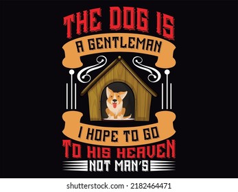 Dog t-shirt design vector file