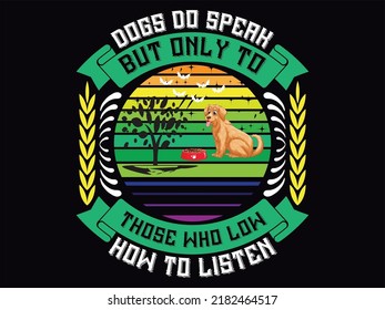 Dog t-shirt design vector file