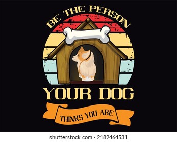 Dog t-shirt design vector file