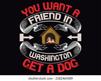Dog t-shirt design vector file