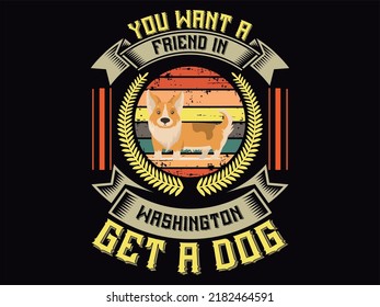 Dog t-shirt design vector file