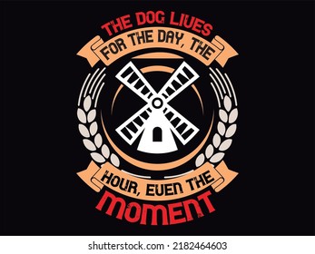 Dog t-shirt design vector file