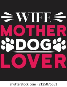 Dog T-shirt Design Vector for Graphic