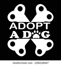 Dog t-shirt design vector template