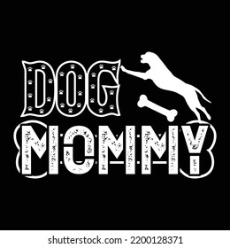 Dog t-shirt design vector template