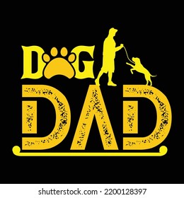 Dog t-shirt design vector template