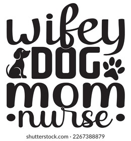 Dog T-Shirt Designs Vectors File.