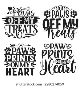 Dog T-shirt And SVG Design Bundle. Dog Motivational Inspirational SVG Quotes T shirt Design Bundle, Vector EPS Editable Files.