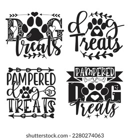 Dog T-shirt And SVG Design Bundle. Dog Motivational Inspirational SVG Quotes T shirt Design Bundle, Vector EPS Editable Files.