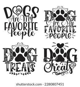 Dog T-shirt And SVG Design Bundle. Dog Motivational Inspirational SVG Quotes T shirt Design Bundle, Vector EPS Editable Files.