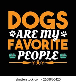 Dog typography awesome t shirt design.