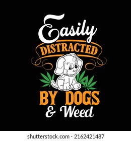 Dog typography design and dog t shirt desihn