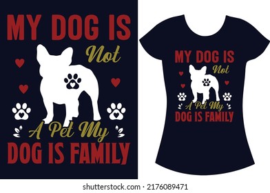 Dog typography t shirt design. Dog svg t shirt design for women. Dog lover t shirt. svg