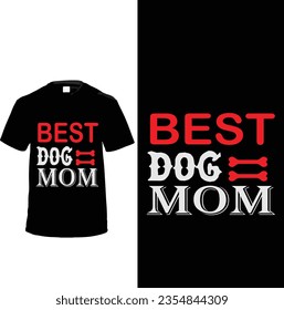 Dog typography t shirt design dog typography t shirt