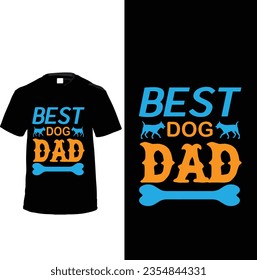 Dog typography t shirt design dog typography t shirt