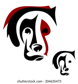 dog vector 