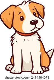 A Dog Vector art Illustration