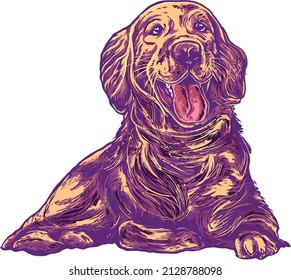 Dog Vector design is used for Commercial or editorial And it's Able to edit any size, color, Background etc