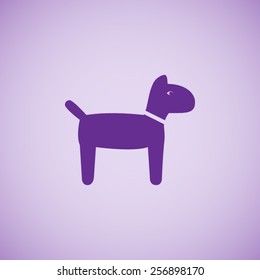 Dog vector icon