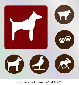 dog vector icon