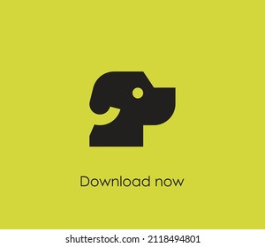 Dog vector icon. Editable stroke. Symbol in Line Art Style for Design, Presentation, Website or Apps Elements, Logo. Pixel vector graphics - Vector