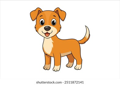 Vector del perro, Ilustración vectorial del icono, silueta del perro de un perro aislado en un fondo blanco, EPS, PNG, Vector,