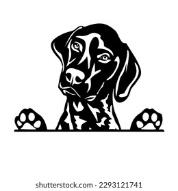 dog vector icon. dog lovers icon svg