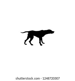 dog vector icon. dog sign on white background. dog icon for web and app