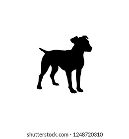 dog vector icon. dog sign on white background. dog icon for web and app