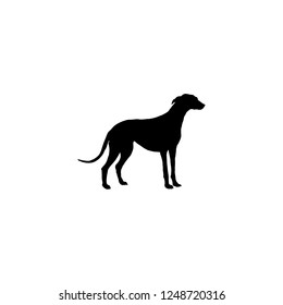 dog vector icon. dog sign on white background. dog icon for web and app