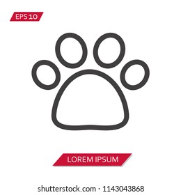 dog vector icon symbol