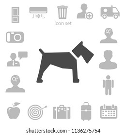 ilustración de vector de perro