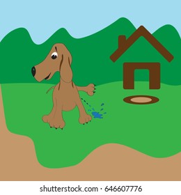 dog vector illustration