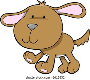 Dog Vector Illustration