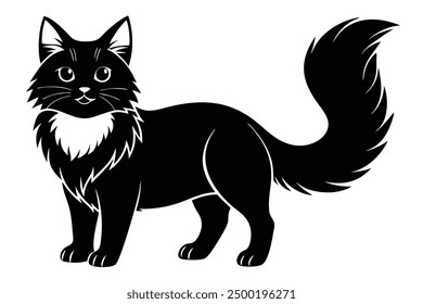 Dog Vector Illustration Cartoon, Clipart, and Line Art Design for Micro stock
