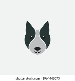 dog vector illustration design icon logo template