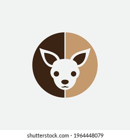 dog vector illustration design icon logo template