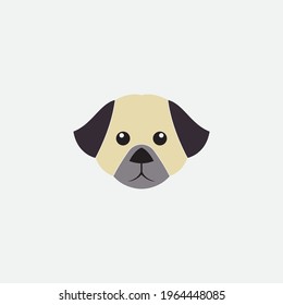 dog vector illustration design icon logo template