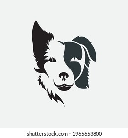 dog vector illustration design icon logo template
