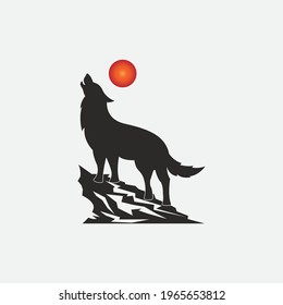 dog vector illustration design icon logo template