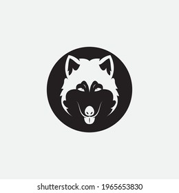 dog vector illustration design icon logo template