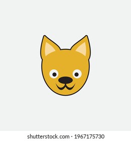 dog vector illustration design icon logo template