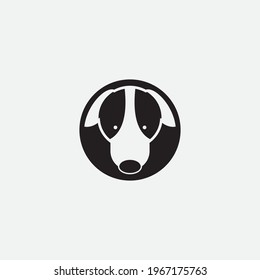 dog vector illustration design icon logo template